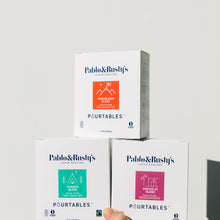 Load image into Gallery viewer, Trio Blend Pourtables Pack Porter St Pourtables Pablo & Rusty's