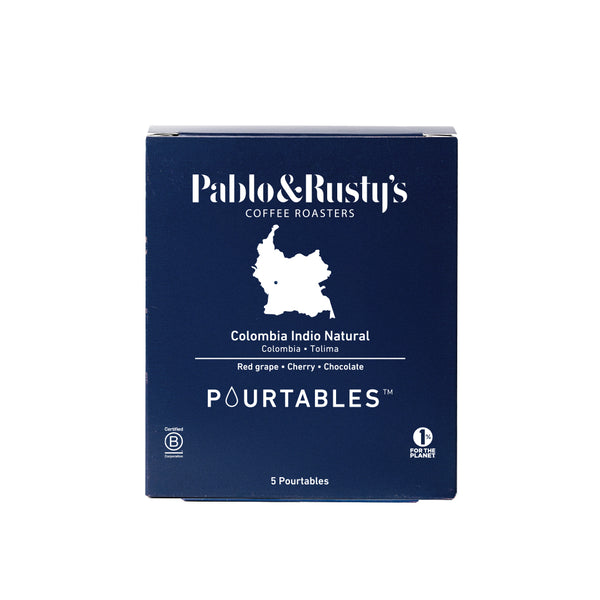 Colombia Indio Natural SO Pourtables