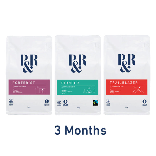 3 month coffee subscription