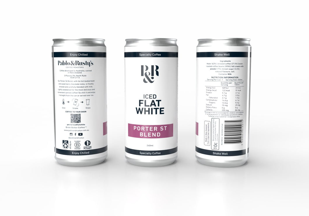 Iced Flat White Can Subscription