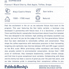 Load image into Gallery viewer, Volcan Azul Espresso 1kg
